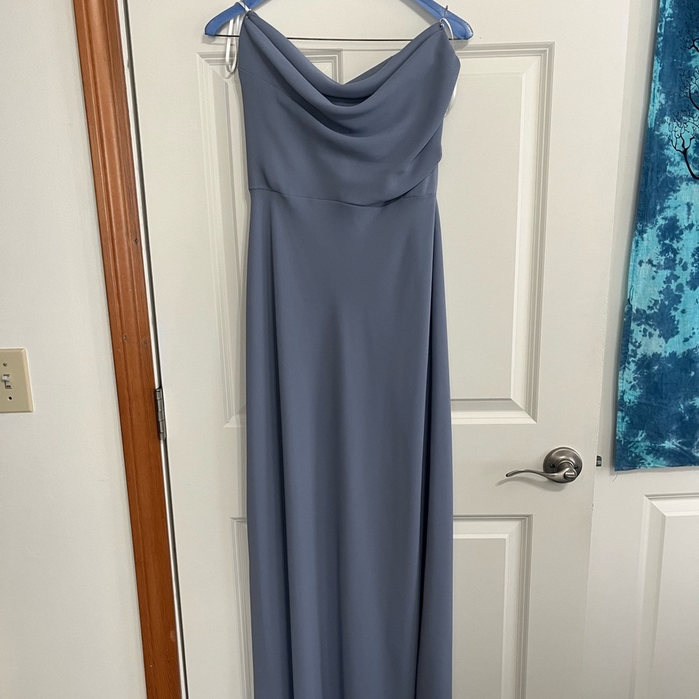 Jenny Yoo Liv Dress in Chambray